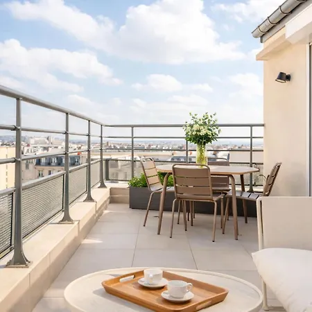 Eiffel Tower - Exclusive Loft With Terrace Jacuzzi And Lift Parigi